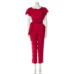 Rachel Comey Jumpsuit - Red - size 6